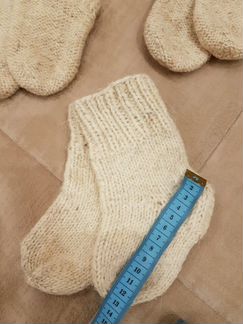 Новые вязанные носки