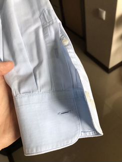 Сорочка tiger sweden slim fit 43 голубая