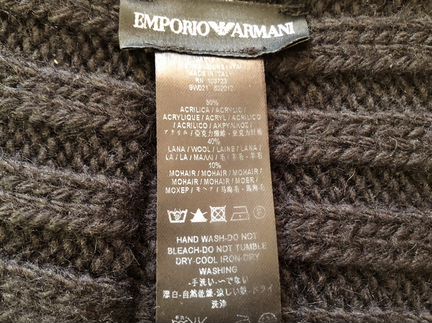 Armani шарф снуд воротник