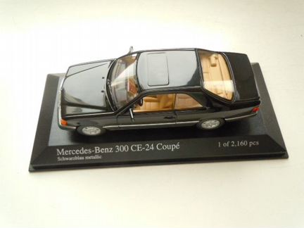Mercedes -Benz 300 CE -24 coupe minichamps 143