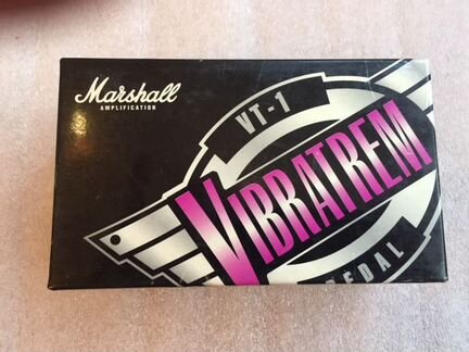 Гитарнaя педаль тремоло Marshall VT 1 Vibratrem