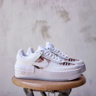 Nike Air Force 1 Shadow X Burberry (36-40)