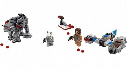 Бой пехотинцев Первого Ордена против спидера 75195