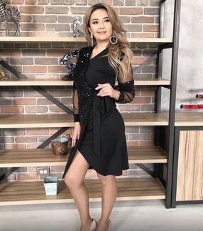 Вечернее платье большого размера до 54