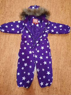 Комбинезон евро-зима для девочки, Ticket, р92