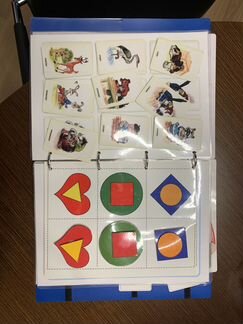 Альбом с играми на липучках