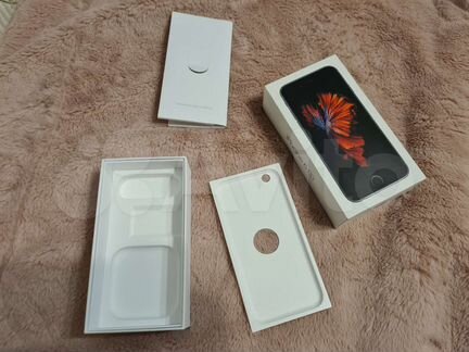 Коробка от iPhone 6s space gray 16 gb