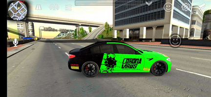 Car parking Multiplayer BMW M5 F90 anticoronavirus