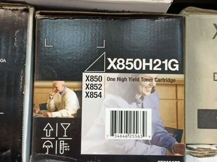 Оригинальный картридж x850h21g