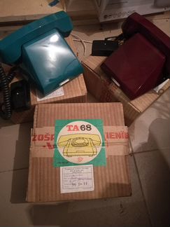 Ретро телефон СССР та68