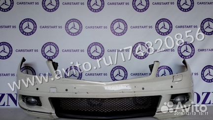 Бампер передний в сборе на Мерседес W204