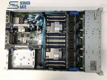 Сервер HP DL380 G9 24SFF 2x E5-2687Wv3 32 GB