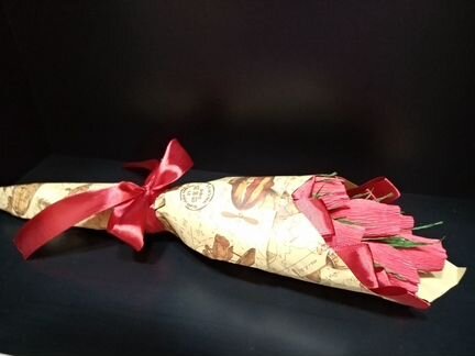 Букеты из конфет и фруктов