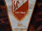 Вымпел спортивного клуба SC cottbus гдр 1978г