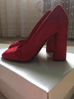 Туфли новые, размер 36, нат. замша