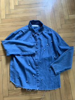 Джинсовая рубашка Zara 11/12