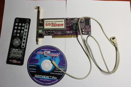 TV-тюнер gotview PCI DVD