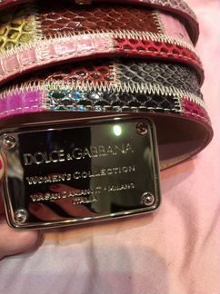 Ремень dolce gabbana