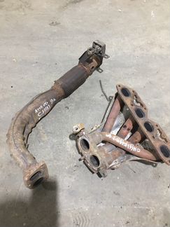 Коллектор выпускной приемная труба Honda Accord CH