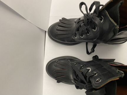 Ботинки на шнурках hugo boss orange