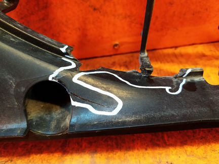 Диффузор вентилятора Lexus Rx 4 2015-Нв