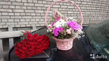 Розы, Букеты Цветы 25 51 151 201 501 101