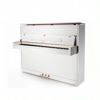Акустическое пианино Petrof P 118 S1 белый полиров