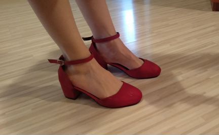 Туфли красные 36